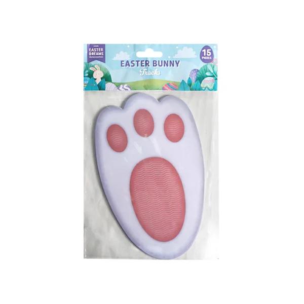 15 Pack Easter Bunny Tracks - 20cm | The Base Warehouse