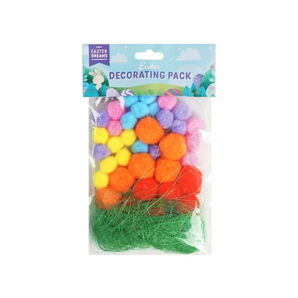 Easter Assorted Pom pom Decorating Pack