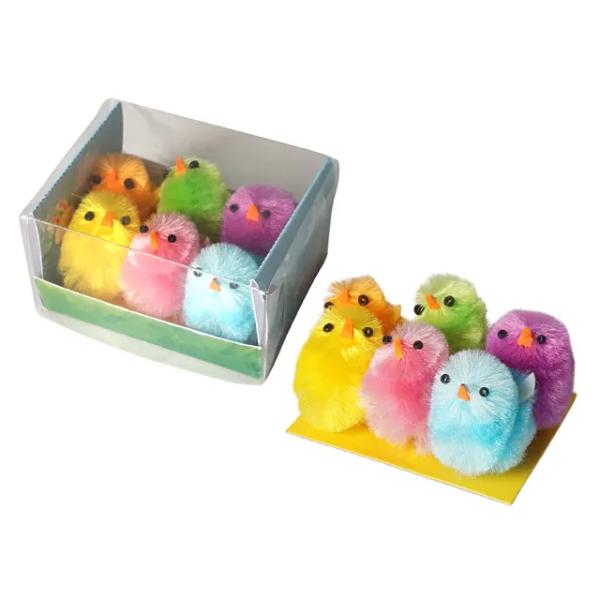 6 Pack Easter Mini Chick - 3cm