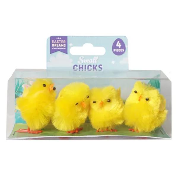 4 Pack Easter Small Chick - 5cm