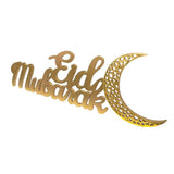 Load image into Gallery viewer, Gold Eid Mubarak Tabletop Decoration - 60cm x 25cm
