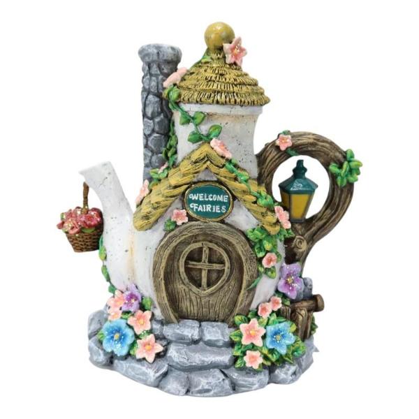 Teapot Fairy Garden House - 20cm
