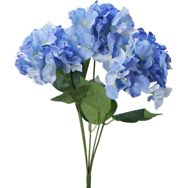Blue Hydrangea Bouquet - 45cm