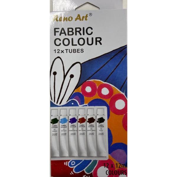 12 Pack Reno Art Fabric Colour