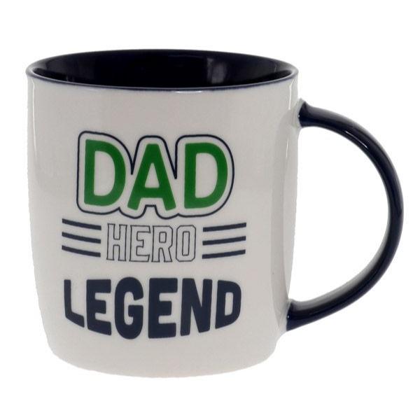 Dad Hero Legend Mug