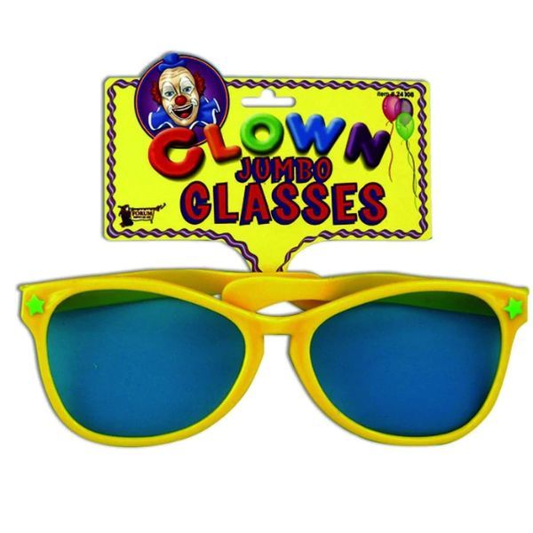 JUMBO COMIC GLASSES ASST.