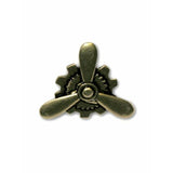 Load image into Gallery viewer, STEAMPUNK BRNZ PROPELLER RING
