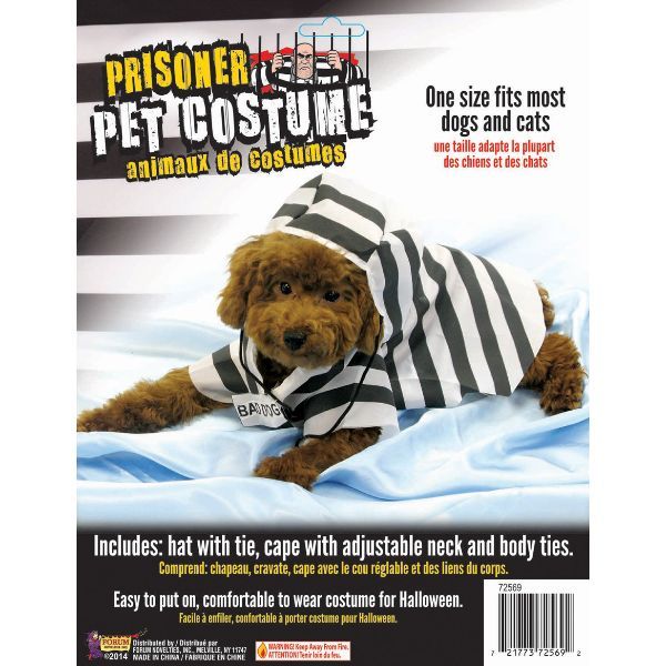 Pet Costume-Prisoner