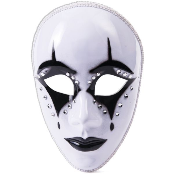 Mask - Harlequin Black/White