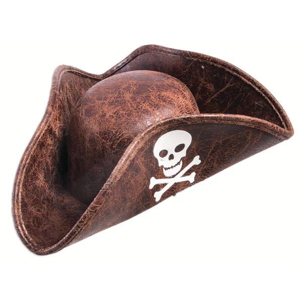 Mini Brown Pirate Hat