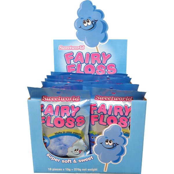 Sweet World Blueberry Fairy Floss - 15g