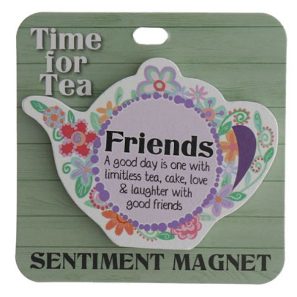 Friends Teapot Sentiment Magnet