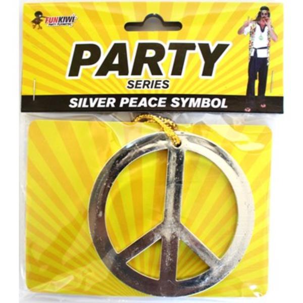 Silver Funkiwi Peace Symbol