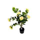 Load image into Gallery viewer, Yellow Potted Rose Plant - 85cm
