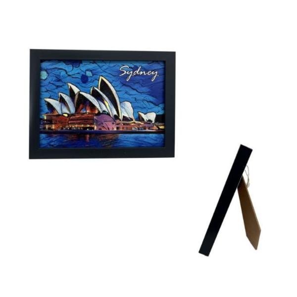Oil Paint Sydney Photo Frame - 12.5cm x 17.5cm