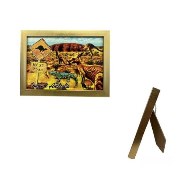 Abstract Outback Photo Frame - 12.5cm x 17.5cm
