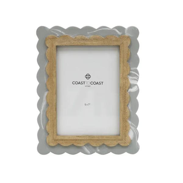 Harper Resin Mint Frame - 18.5cm x 23.5cm