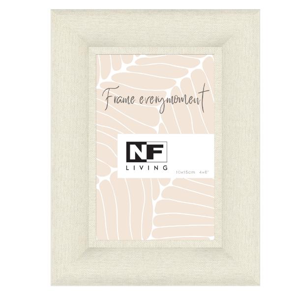Cream Snap Happy Frame - 4x6in