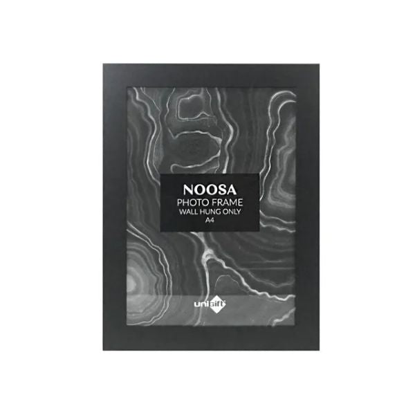 Black Noosa A4 Frame - 21cm x 29.7cm