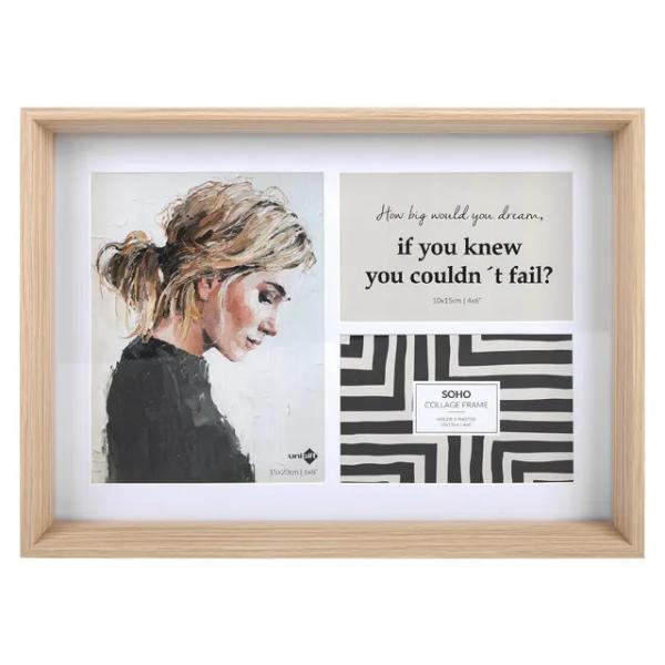 Natural Soho Collage Frame