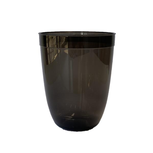 20 Pack Black Ultra HD Reusable Plastic Cup - 260ml