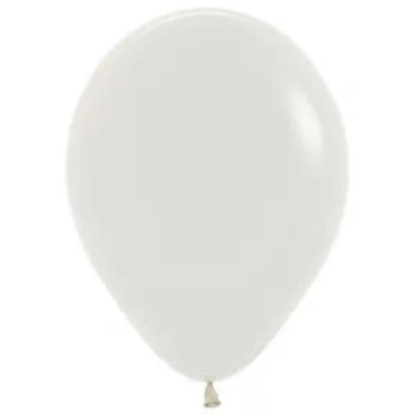 18 Pack Pastel Dusk Cream Round Balloon - 30cm