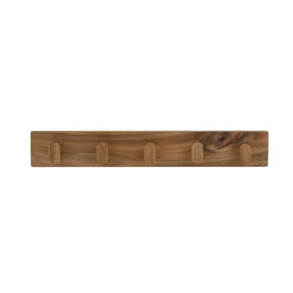 Natural Tessa Wood Wall Hook - 51cm x 7.6cm