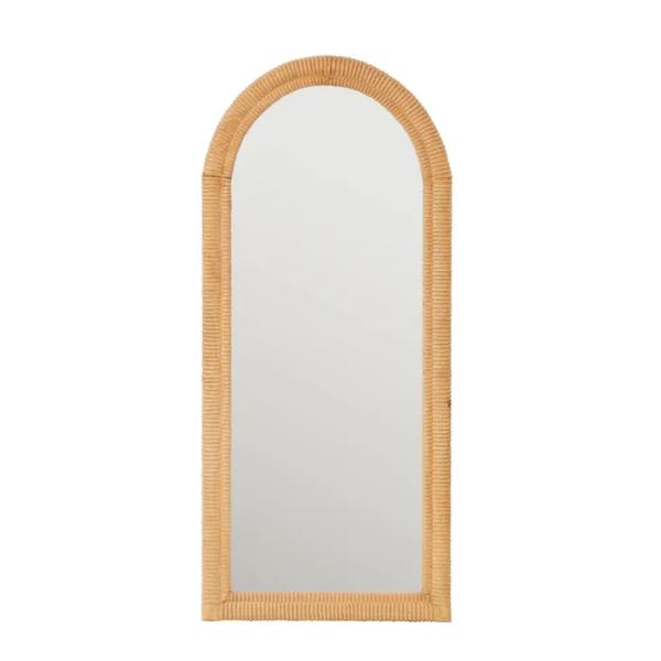 Soho Natural Arch Wood Mirror - 78cm x 180cm