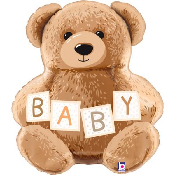 Teddy Bear Shaped Balloon - 26in