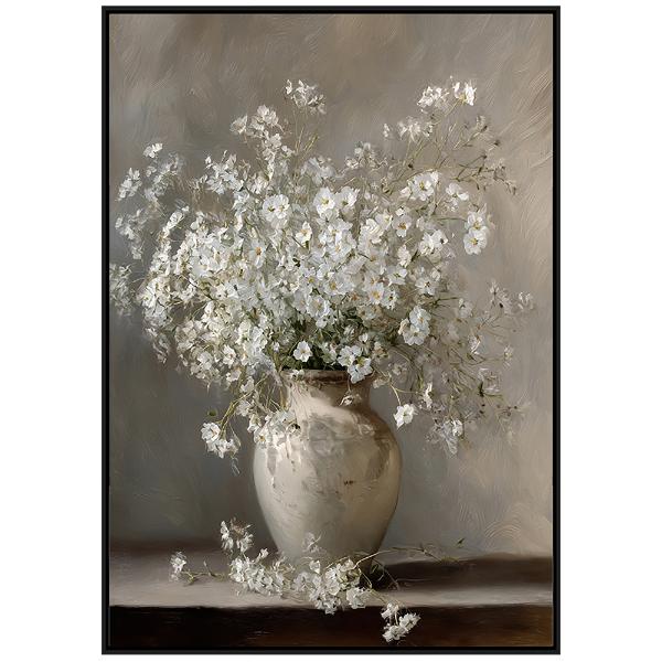 Flowers In Vase Wall Art - 103x73cm