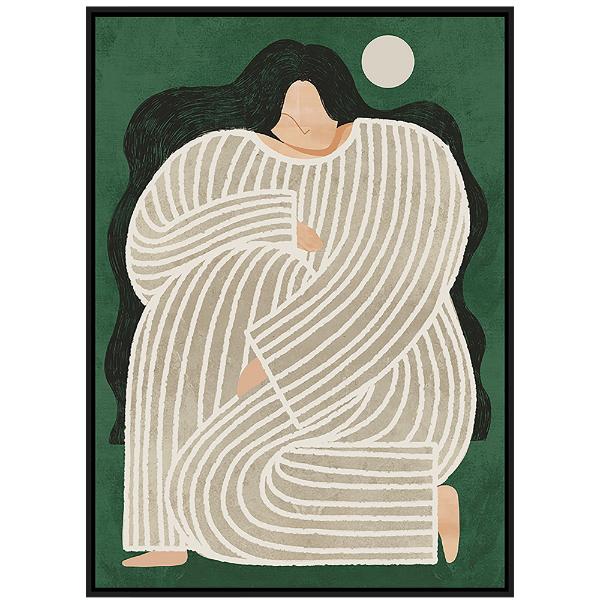 Curve Appeal Wall Art - 73x53cm
