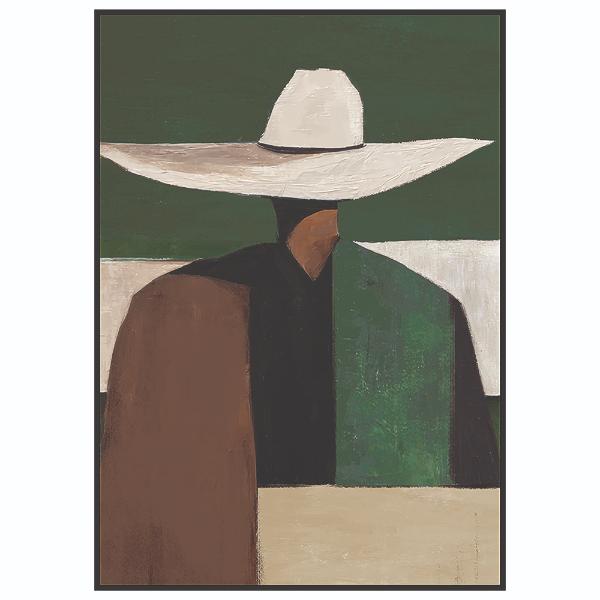 Hats The Way Wall Art - 103x73cm