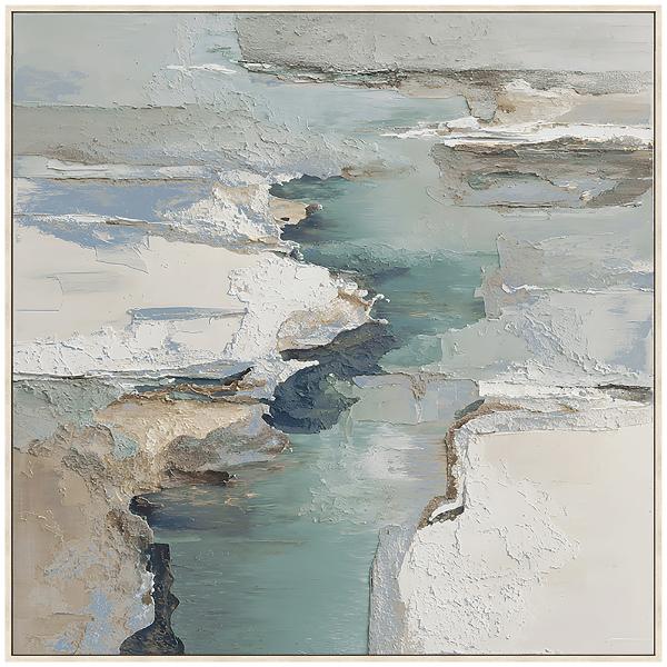 Flow With It Painting - 103x103cm