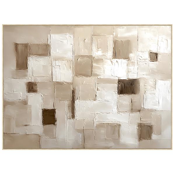 Block & Roll Painting - 153x113cm