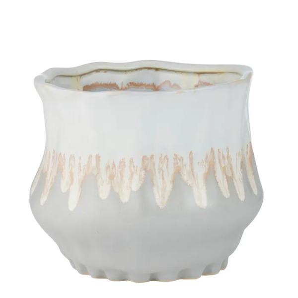Noosa Blue Ceramic Pot - 25cm x 20.5cm