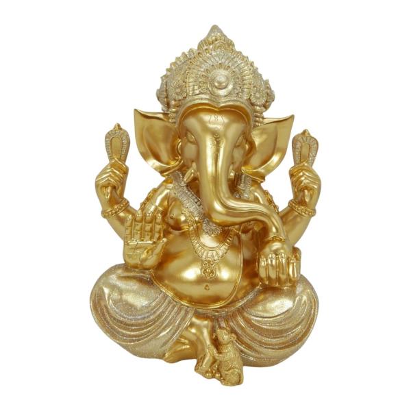 Sitting Gold Ganesh - 40cm