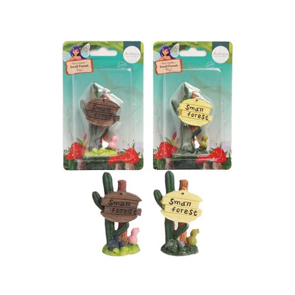 Small Fairy Garden Forest Sign