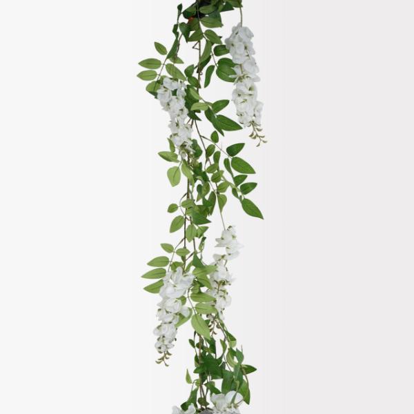 White Wisteria Garland - 200cm