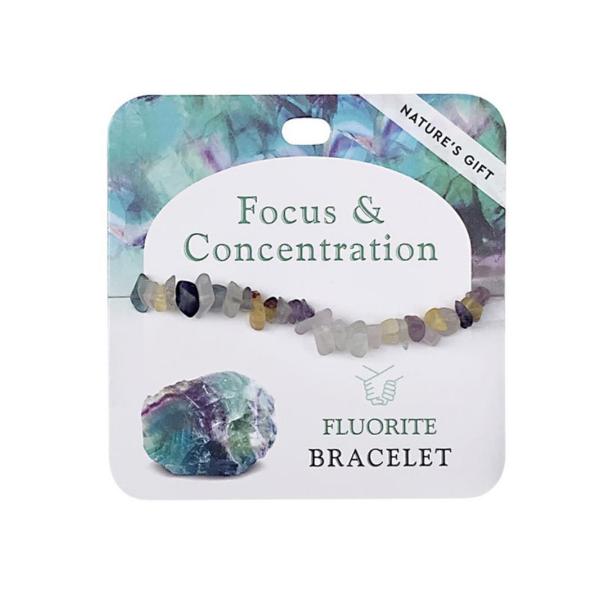 Fluorite Gemstone Wellness Bracelet