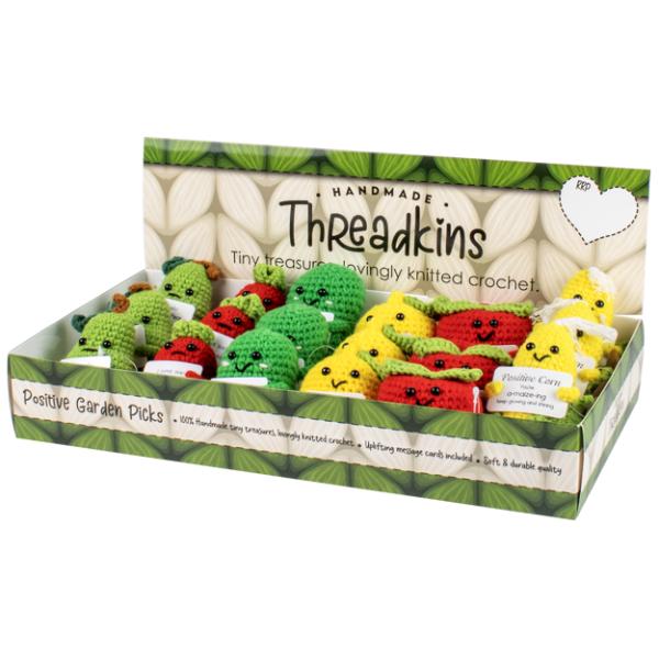 Threadkins Positive Garden Picks - Assorted