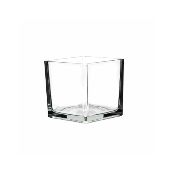 Clear Glass Cube - 10cm x 10cm x 10cm