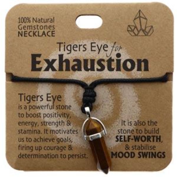 Exhaustion Gemstones Necklace