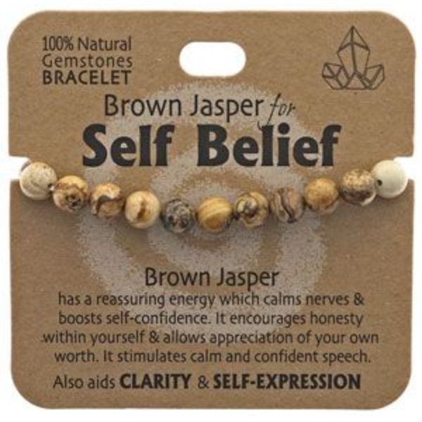 Self Belief Gemstones Bracelet