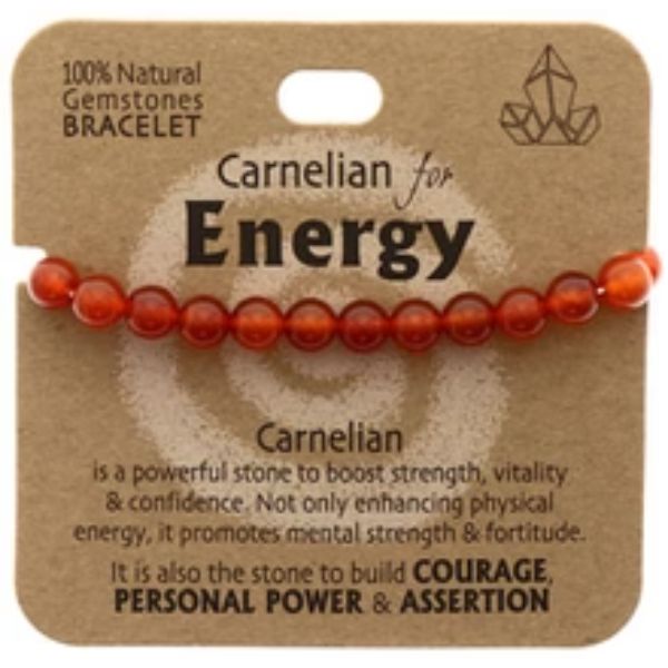 Carnelian For Energy Gemstone Necklace