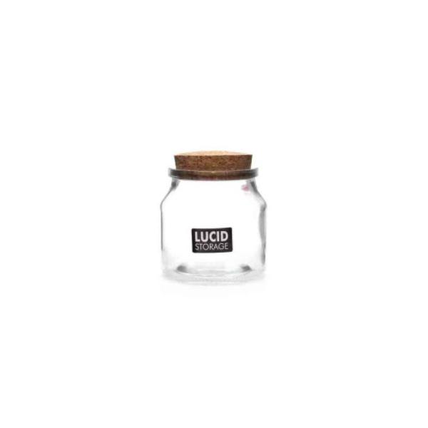 Cork Lid Glass Jar - 140ml