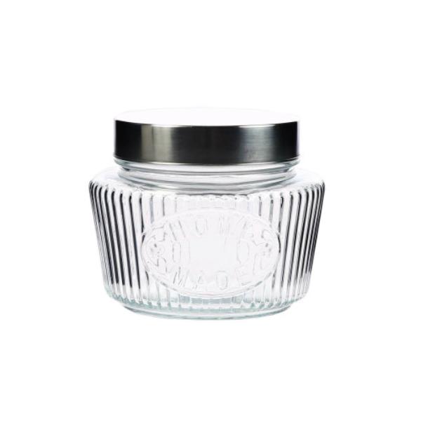 Glass Canister - 14.2cm x 11.5cm