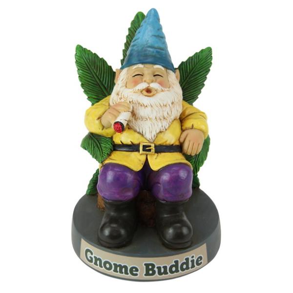 Smoking Gnome - 19cm