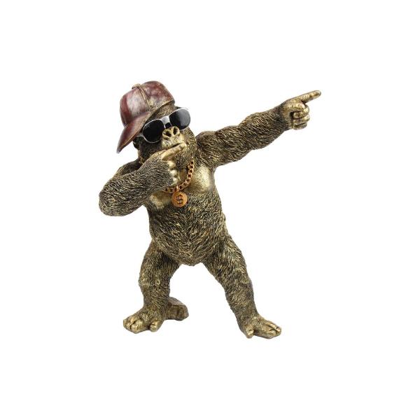 Standing Dabbing Gorilla - 28cm