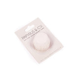 Load image into Gallery viewer, 50 Pack Mini White Greaseproof Paper Baking Cups - 35mm
