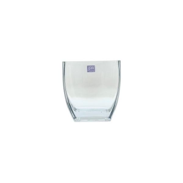 Flat Glass Vase - 6cm x 15.5cm